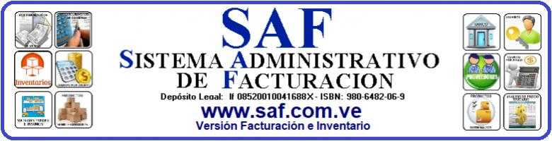 Saf Administrativo Online - Facturación e Inventario