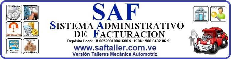 Saf Administrativo Online - Versión Talleres Mecánica Automotriz